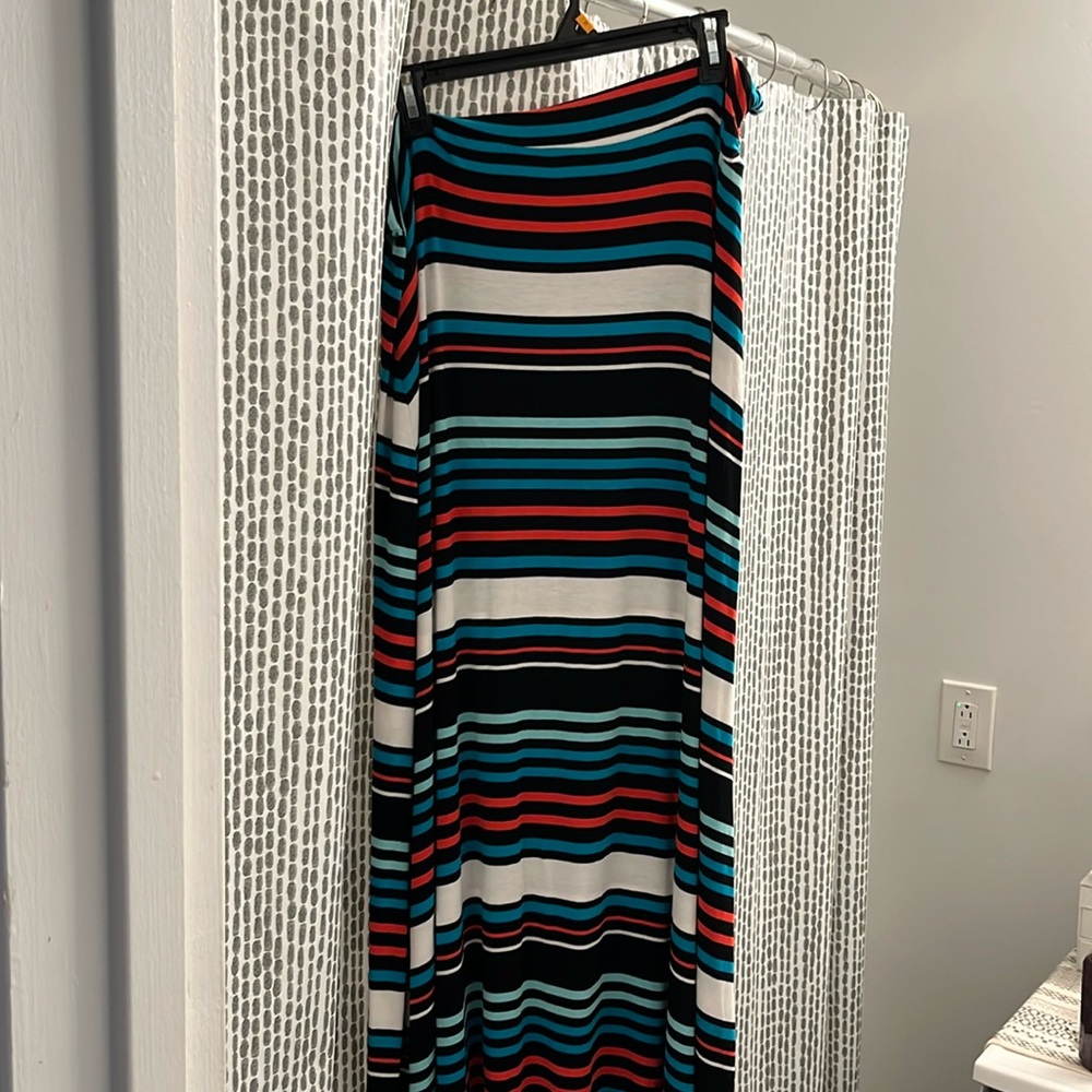 Multi colored Meronalong maxi skirt